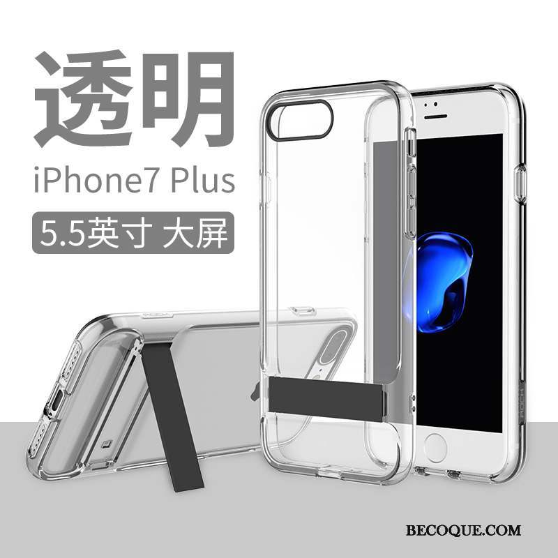 iPhone 7 Plus Créatif Silicone Coque De Téléphone Simple Difficile Support
