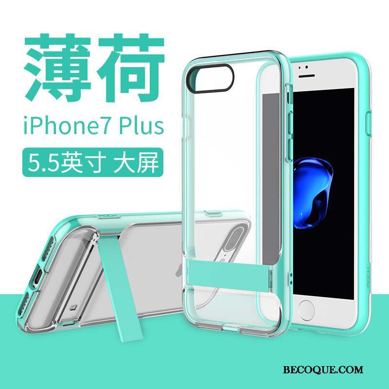 iPhone 7 Plus Créatif Silicone Coque De Téléphone Simple Difficile Support
