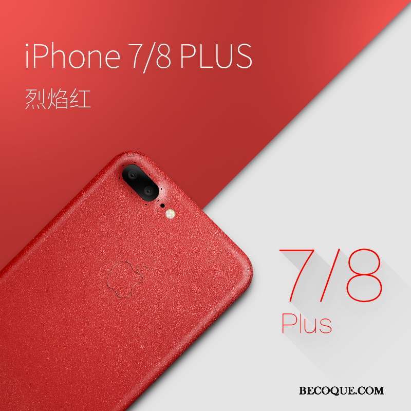 iPhone 7 Plus Créatif Étui Très Mince Luxe Cuir Véritable Coque De Téléphone