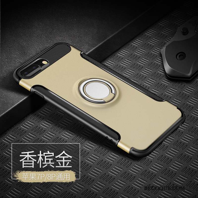 iPhone 7 Plus Incassable Anneau Nouveau Coque De Téléphone Silicone Tendance