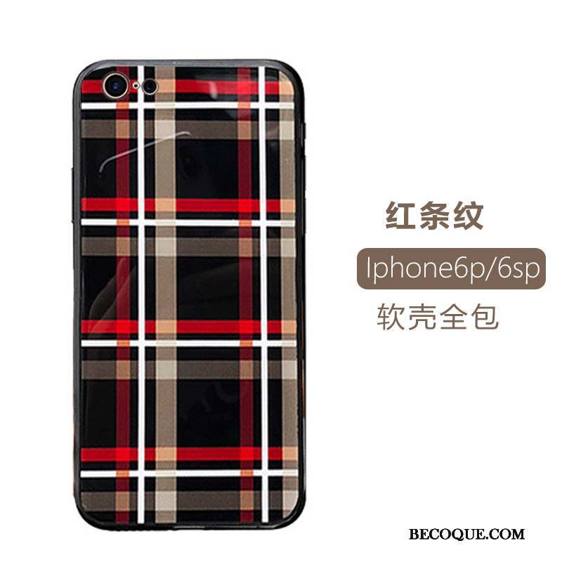 iPhone 7 Plus Tout Compris Fluide Doux Incassable Coque De Téléphone Silicone Rouge