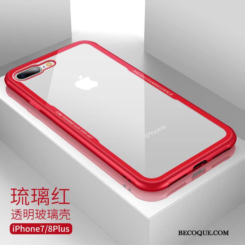 iPhone 7 Plus Étui Coque De Téléphone Verre Très Mince Protection Nouveau