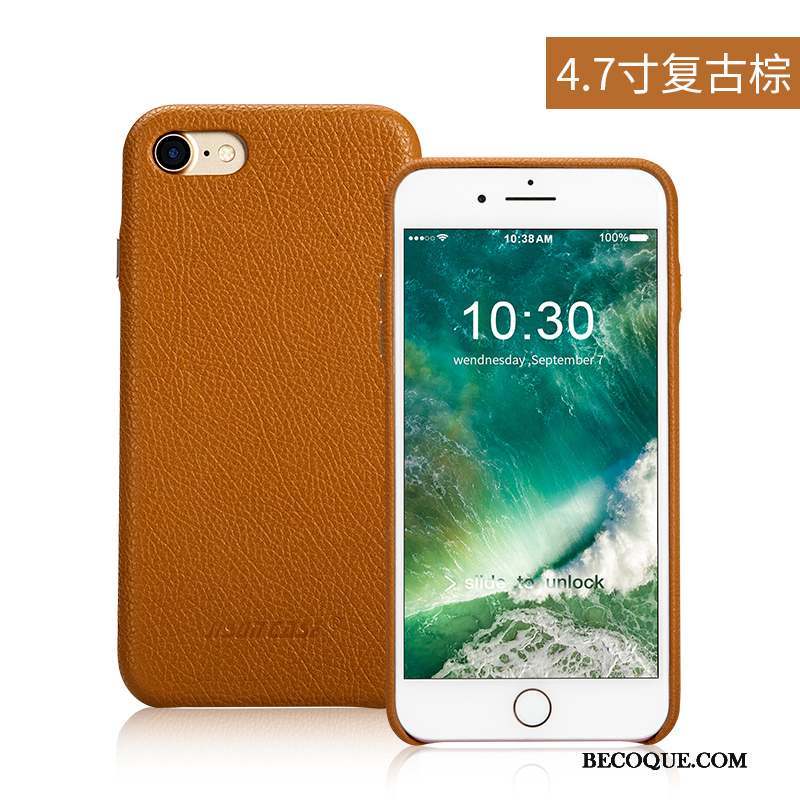 iPhone 7 Protection Étui Coque De Téléphone Tendance Téléphone Portable Étui En Cuir