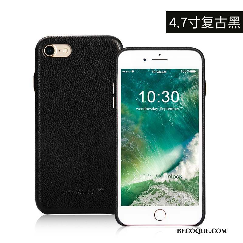 iPhone 7 Protection Étui Coque De Téléphone Tendance Téléphone Portable Étui En Cuir