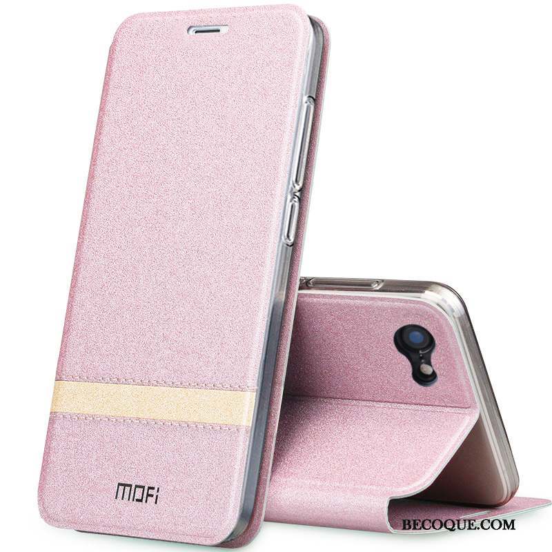 iPhone 7 Silicone Fluide Doux Housse Rose Incassable Coque De Téléphone