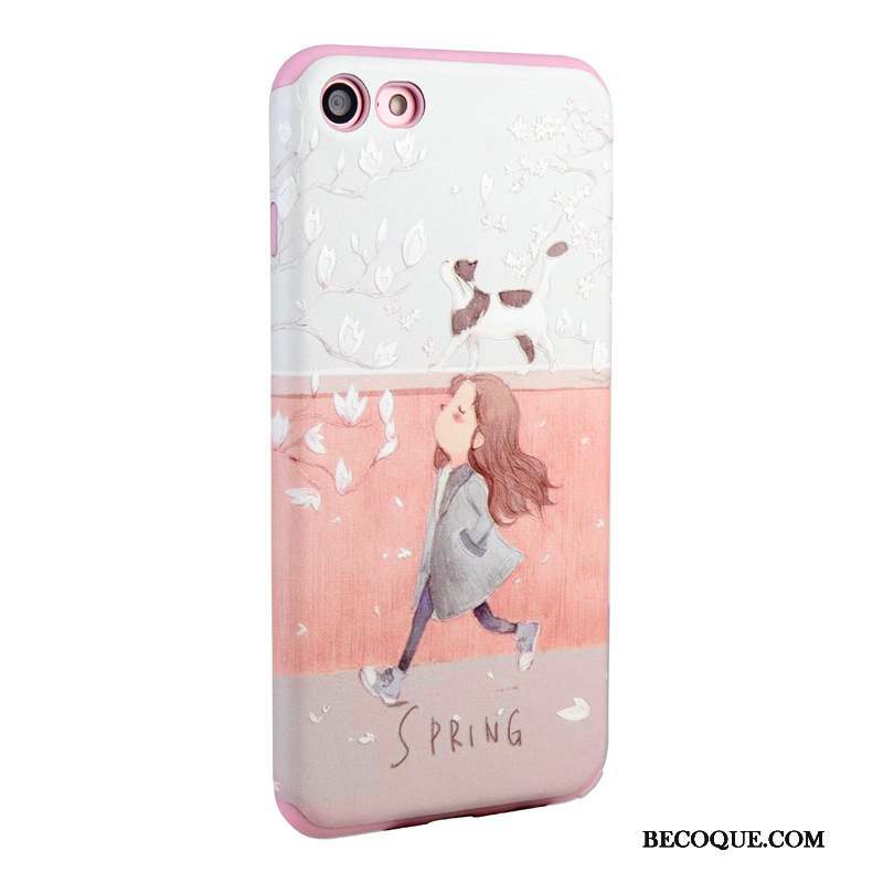 iPhone 7 Étui Protection Fluide Doux Coque De Téléphone Dessin Animé Tendance