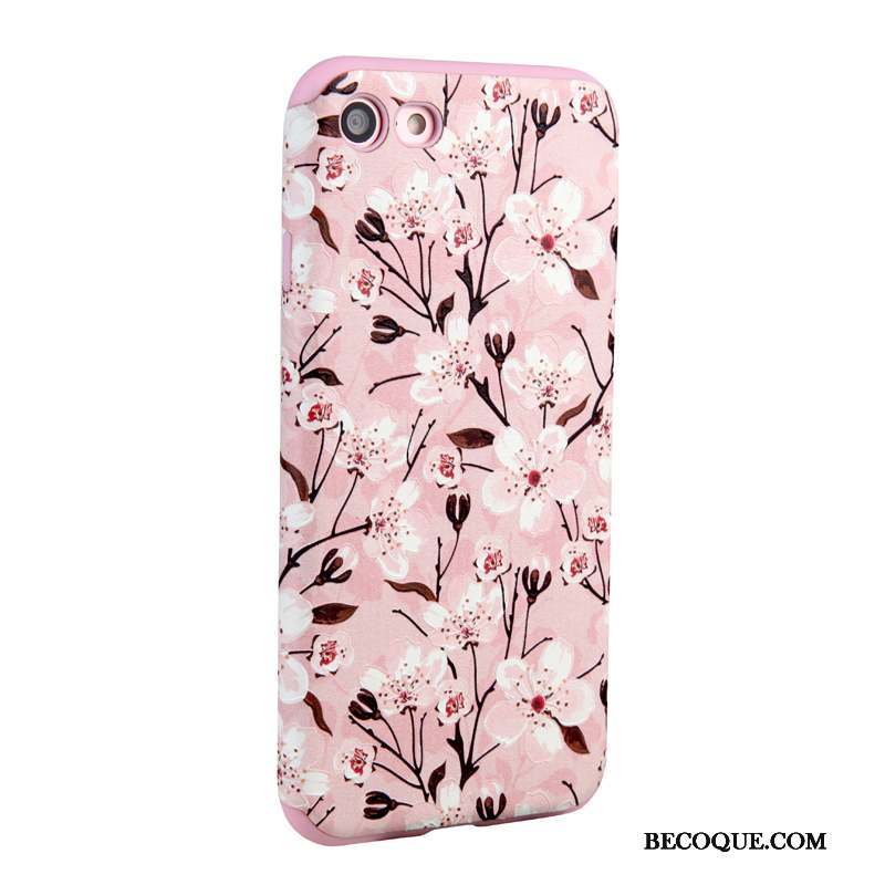 iPhone 7 Étui Protection Fluide Doux Coque De Téléphone Dessin Animé Tendance