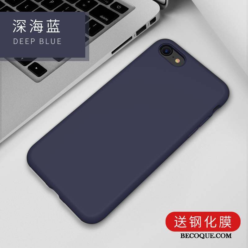 iPhone 8 Incassable Fluide Doux Silicone Coque Étui De Téléphone