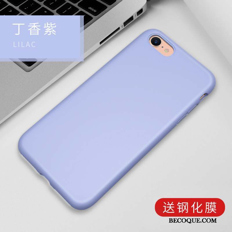 iPhone 8 Incassable Fluide Doux Silicone Coque Étui De Téléphone