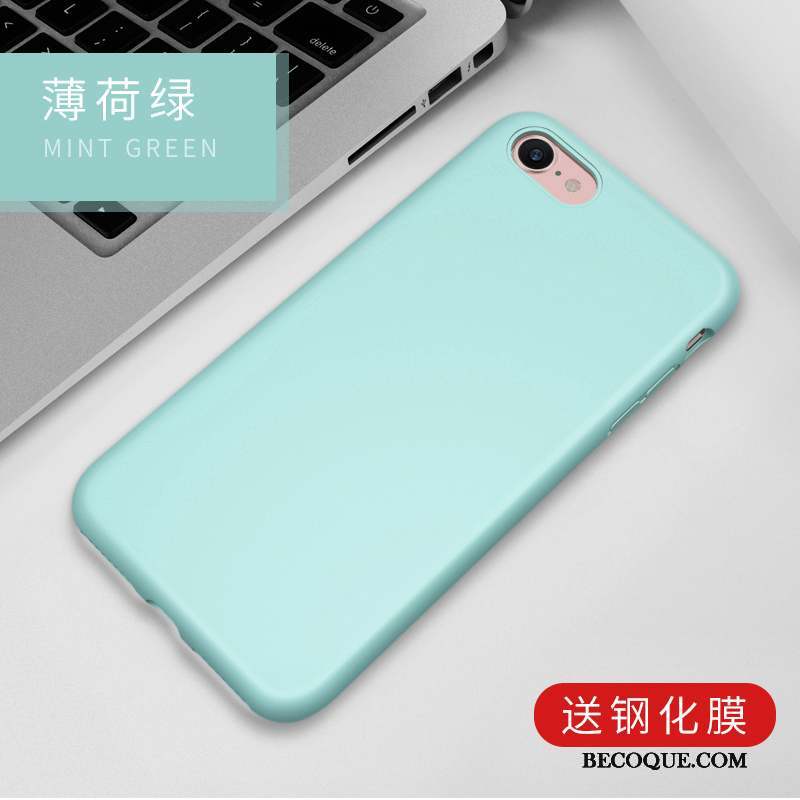 iPhone 8 Incassable Fluide Doux Silicone Coque Étui De Téléphone