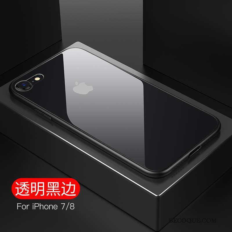 iPhone 8 Marque De Tendance Tout Compris Verre Très Mince Coque De Téléphone Modèle