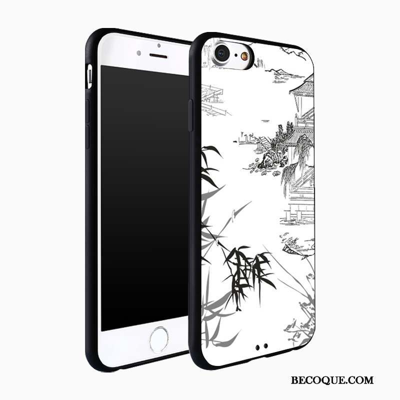 iPhone 8 Plus Coque De Téléphone Bleu Protection Étui Silicone