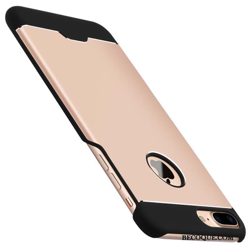 iPhone 8 Plus Coque Rouge Métal Couvercle Arrière Refroidissement Business Difficile