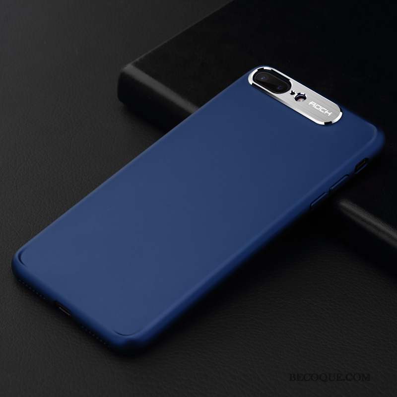 iPhone 8 Plus Nouveau Tendance Coque De Téléphone Silicone Noir Étui