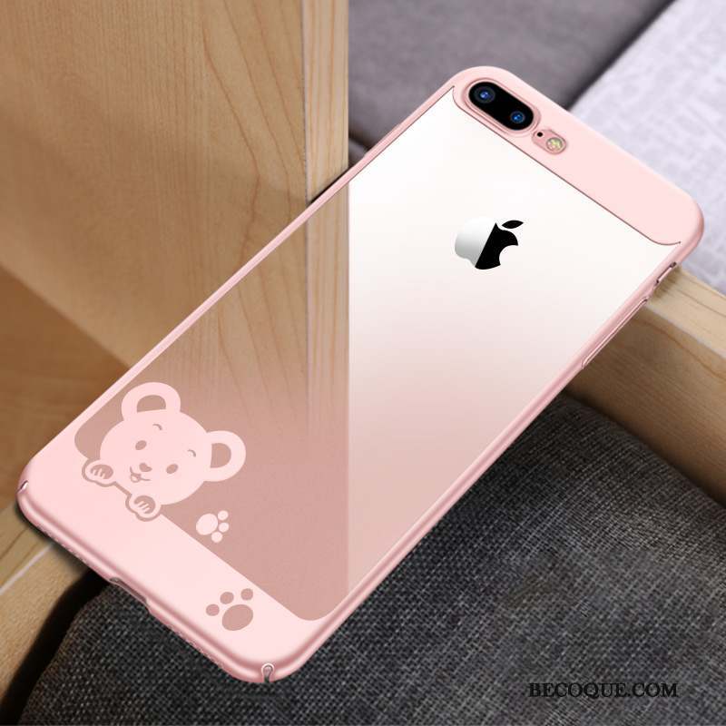 iPhone 8 Plus Personnalité Fluide Doux Créatif Coque De Téléphone Silicone Incassable