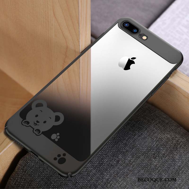 iPhone 8 Plus Personnalité Fluide Doux Créatif Coque De Téléphone Silicone Incassable