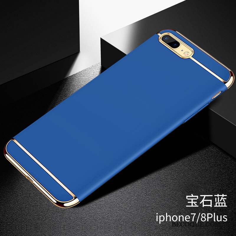 iPhone 8 Plus Tendance Bleu Étui Coque De Téléphone Incassable Tout Compris