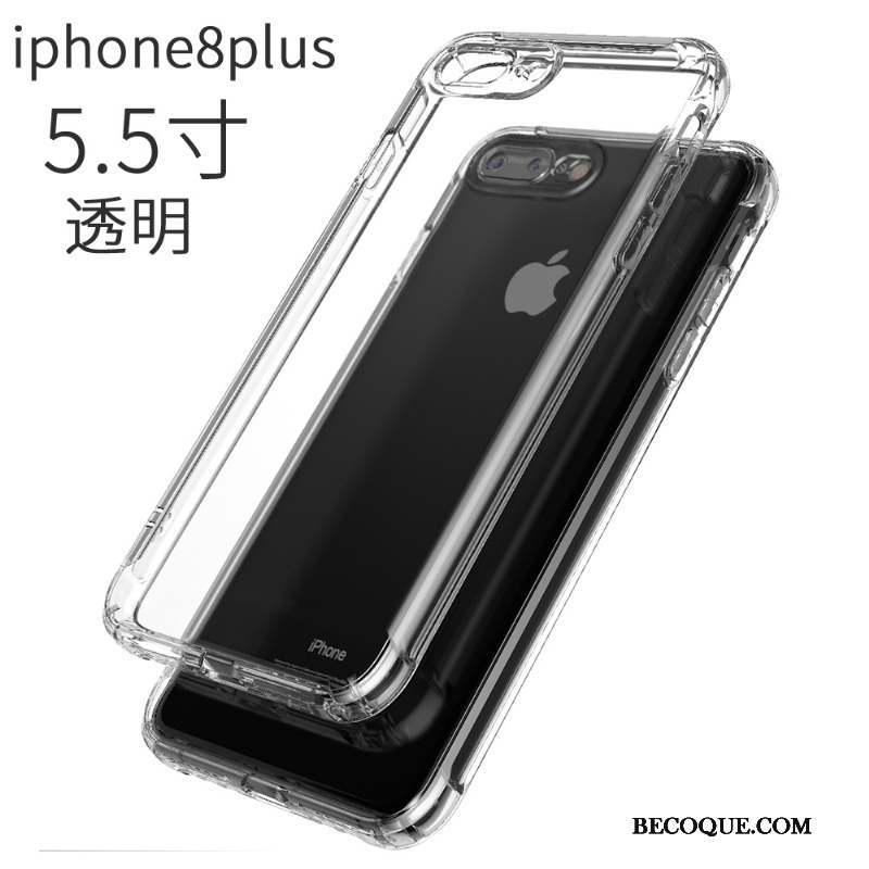 iPhone 8 Plus Tendance Fluide Doux Coque De Téléphone Tout Compris Incassable Ballon