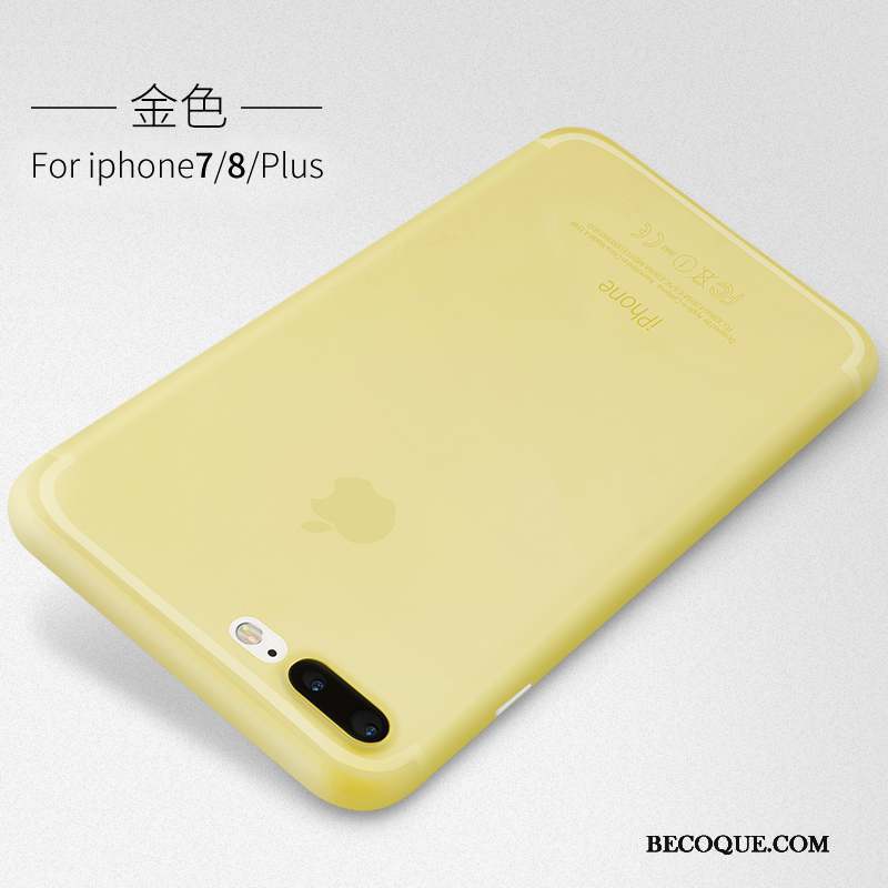 iPhone 8 Plus Tendance Très Mince Coque De Téléphone Vert Nouveau Difficile
