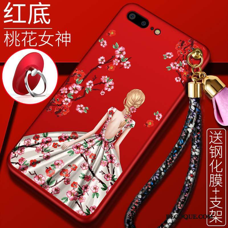 iPhone 8 Plus Tout Compris Nouveau Incassable Rouge Créatif Coque De Téléphone