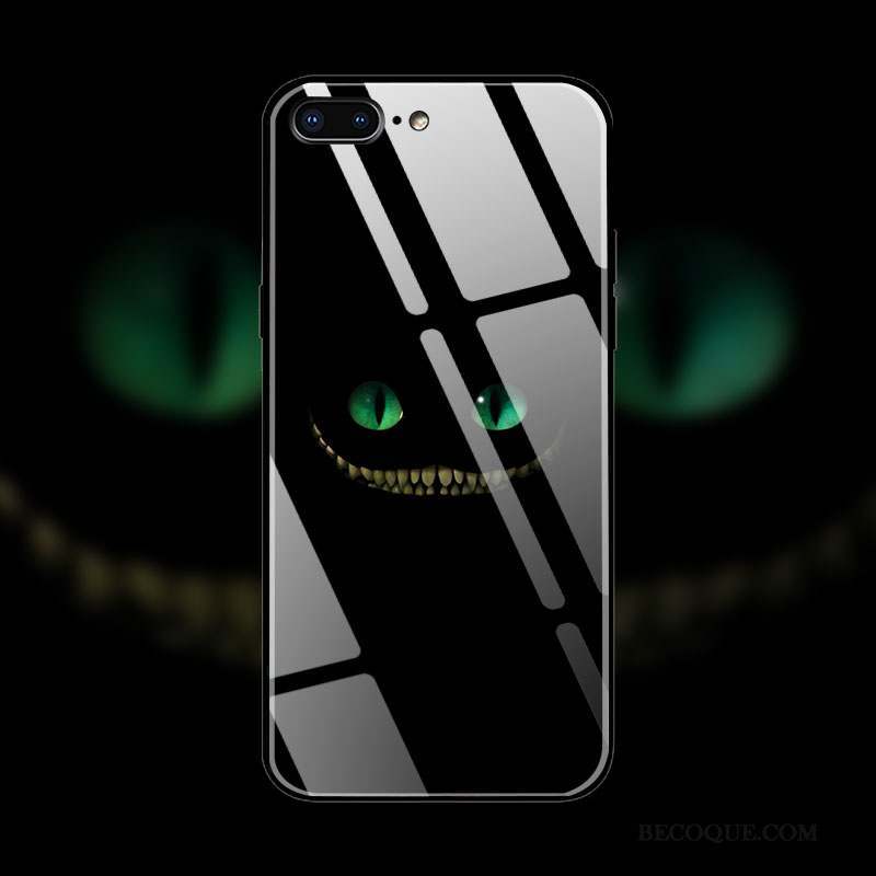 iPhone 8 Plus Étui Coque De Téléphone Tendance Incassable Personnalité Noir
