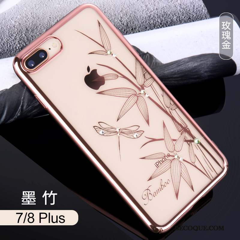 iPhone 8 Plus Étui Élégant Coque De Téléphone Luxe Nouveau Strass