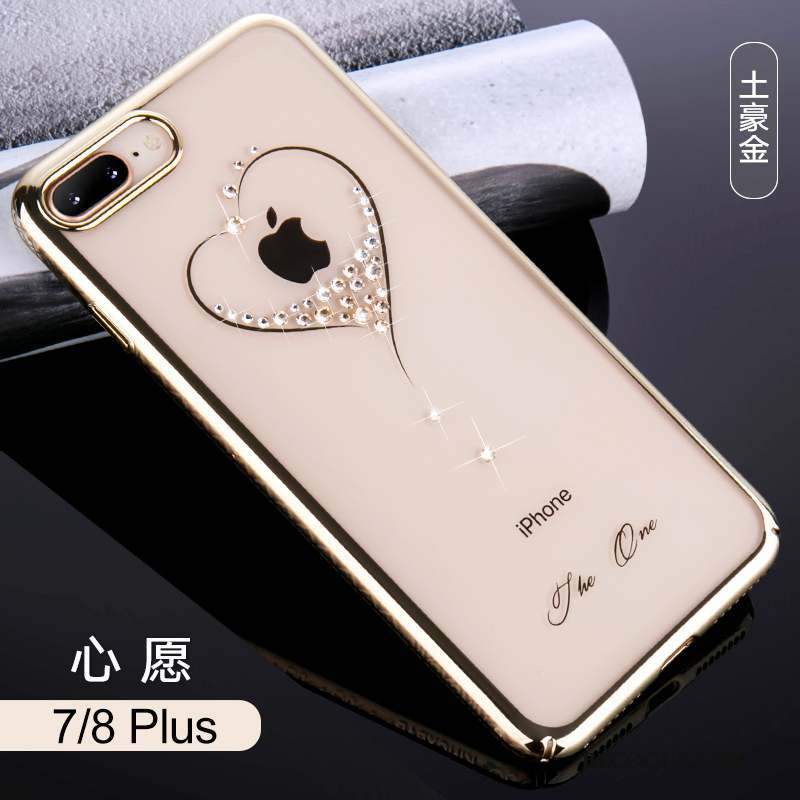 iPhone 8 Plus Étui Élégant Coque De Téléphone Luxe Nouveau Strass