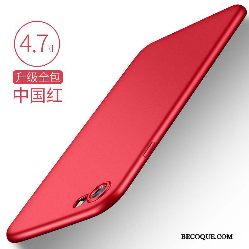 iPhone 8 Silicone Or Rose Coque Étui De Téléphone Incassable