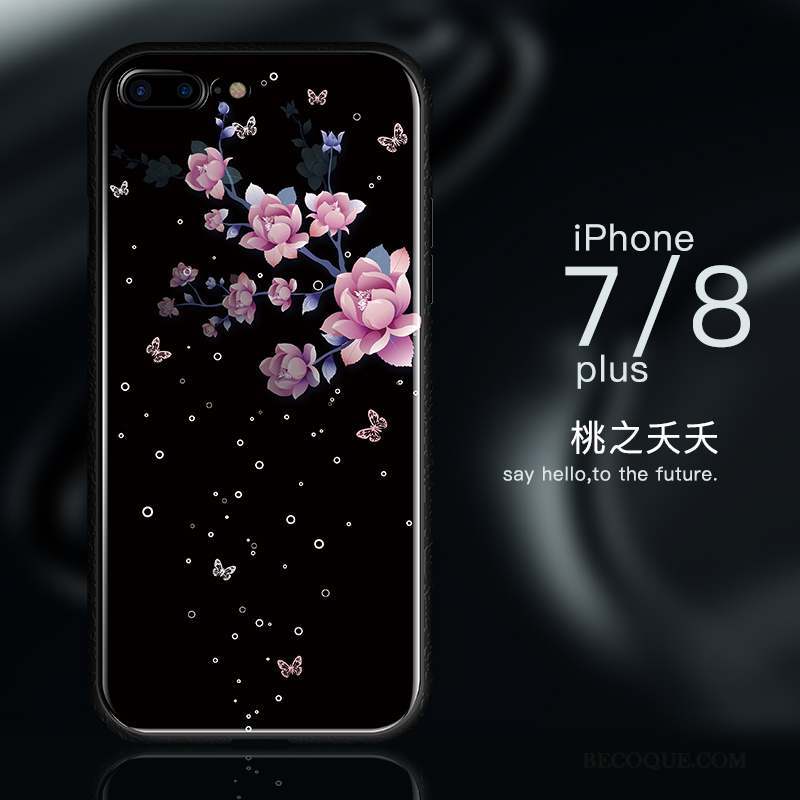 iPhone 8 Verre Étui Nouveau Tout Compris Très Mince Coque De Téléphone