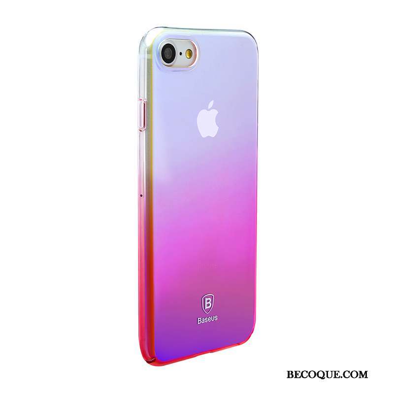 iPhone 8 Violet Placage Protection Coque Dégradé De Téléphone