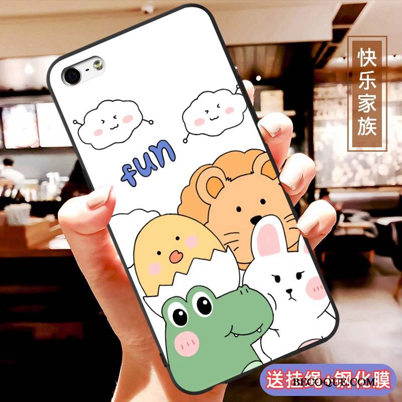 iPhone Se 2020 Tendance Silicone Charmant Coque De Téléphone Dessin Animé Protection