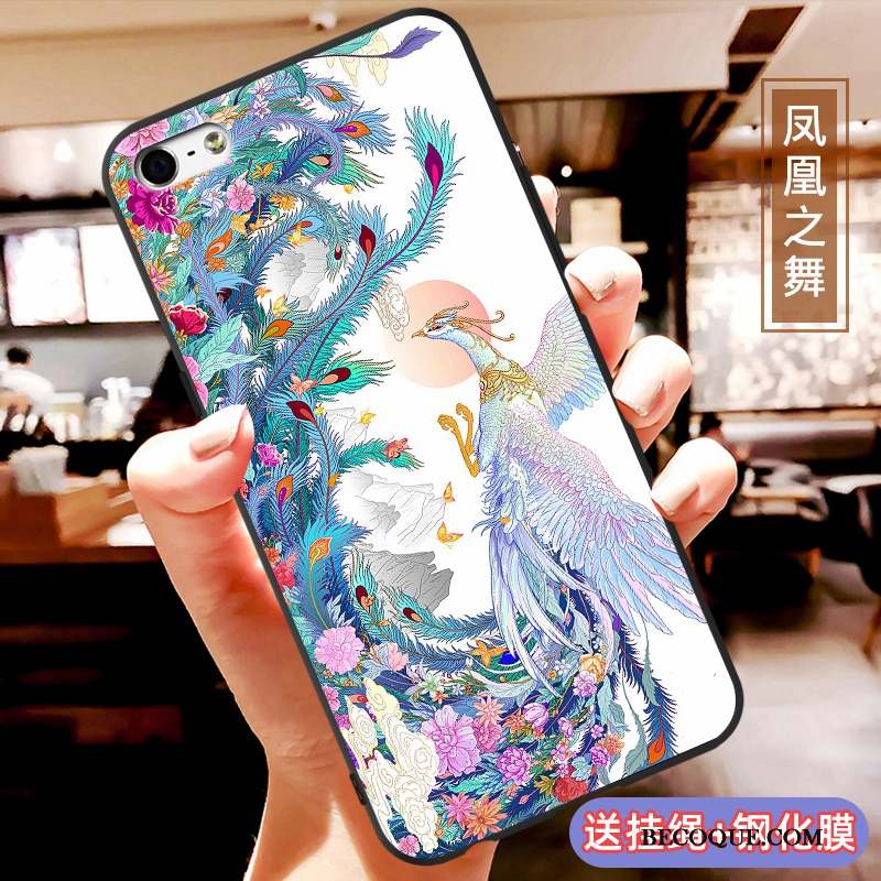 iPhone Se 2020 Tendance Silicone Charmant Coque De Téléphone Dessin Animé Protection