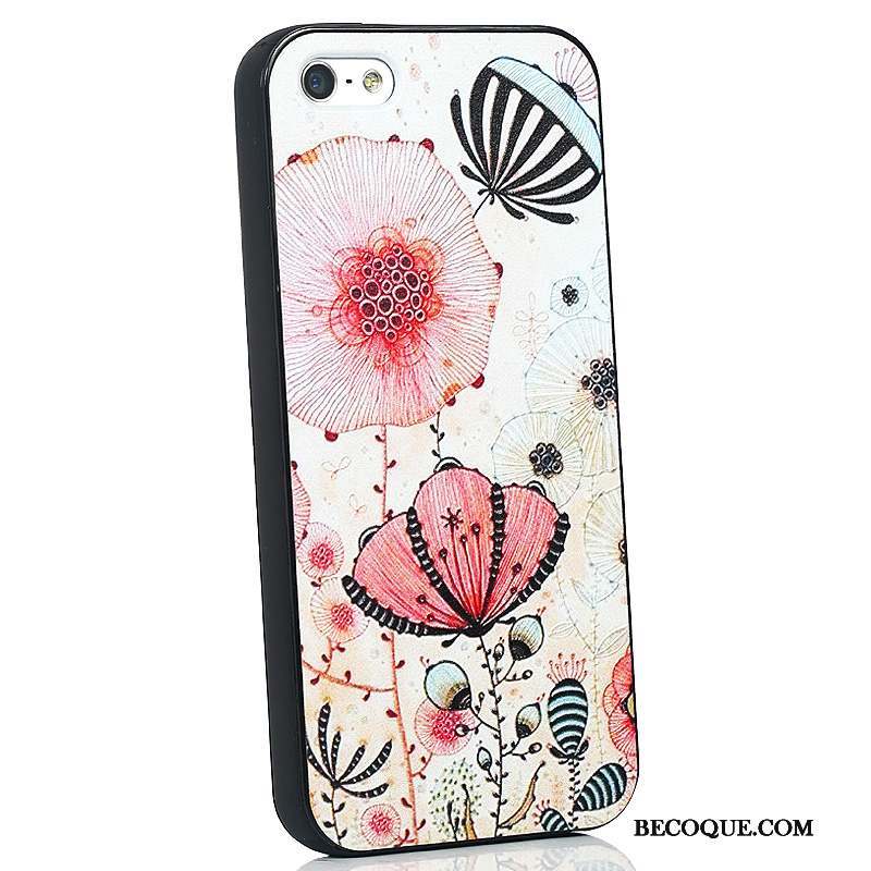 iPhone Se Coque De Téléphone Protection Silicone Multicolore Tendance Étui