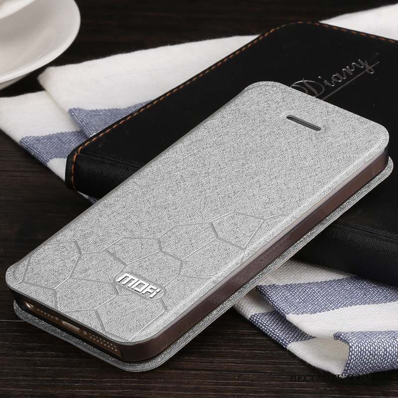 iPhone Se Coque Silicone Étui Housse Incassable Étui En Cuir Noir