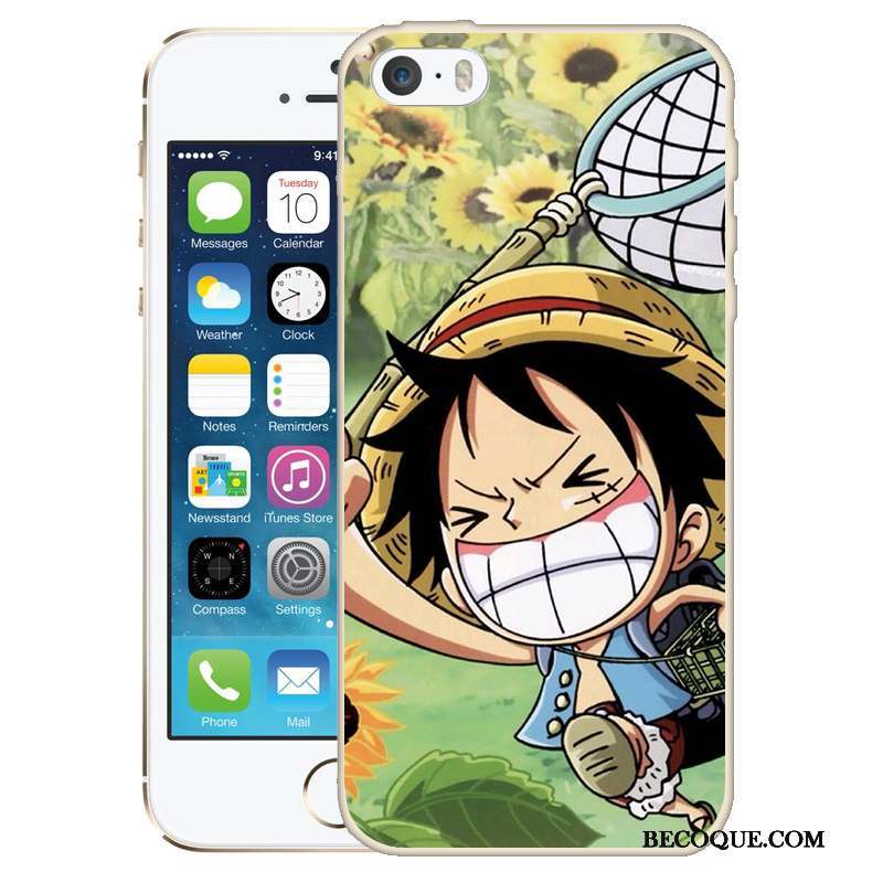 iPhone Se Gaufrage Dessin Animé Coque Étui Téléphone Portable Peinture