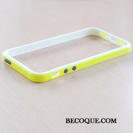 iPhone Se Nouveau Coque De Téléphone Border Téléphone Portable Vert Jaune