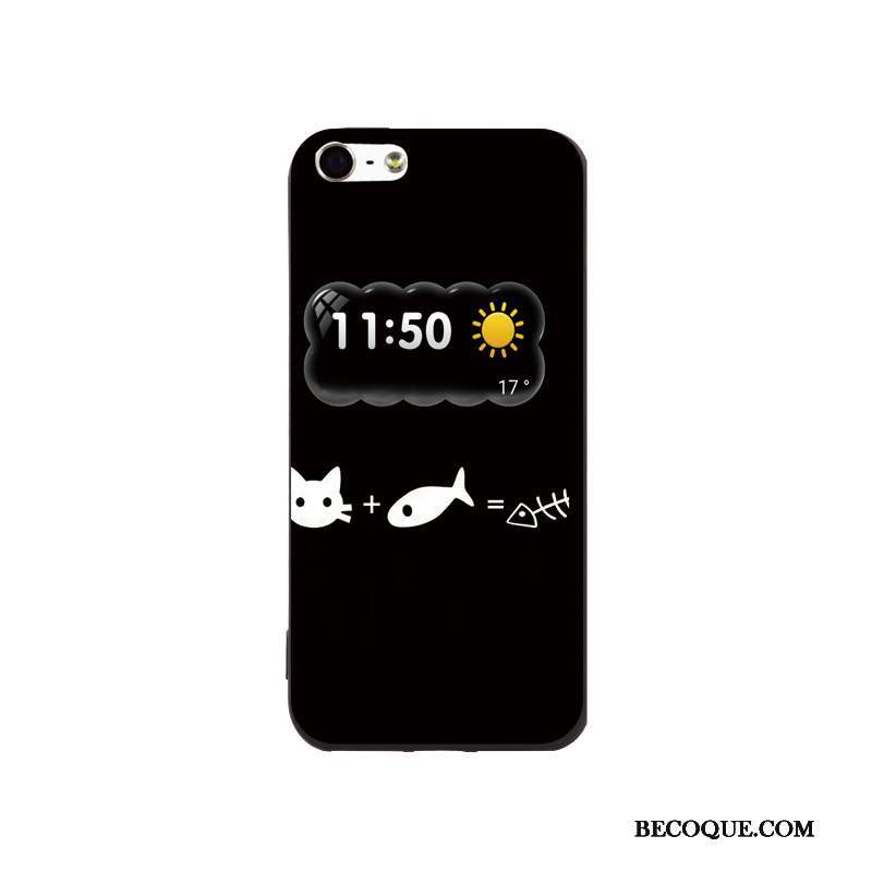 iPhone Se Tendance Dessin Animé Protection Coque De Téléphone Incassable Violet