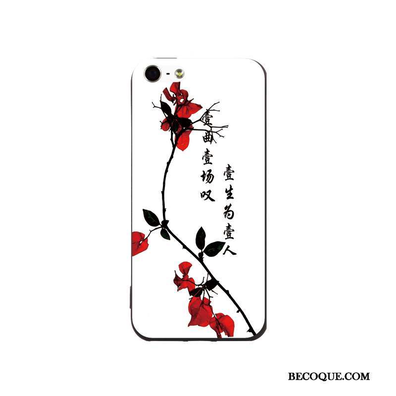 iPhone Se Tendance Dessin Animé Protection Coque De Téléphone Incassable Violet