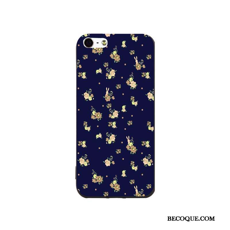 iPhone Se Tendance Dessin Animé Protection Coque De Téléphone Incassable Violet