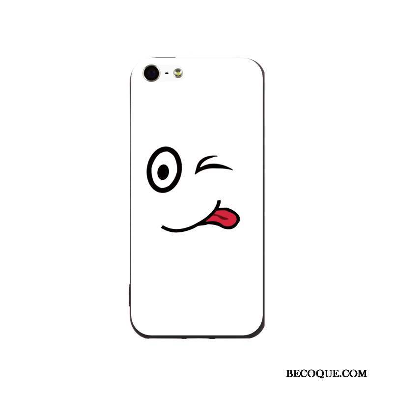 iPhone Se Tendance Dessin Animé Protection Coque De Téléphone Incassable Violet