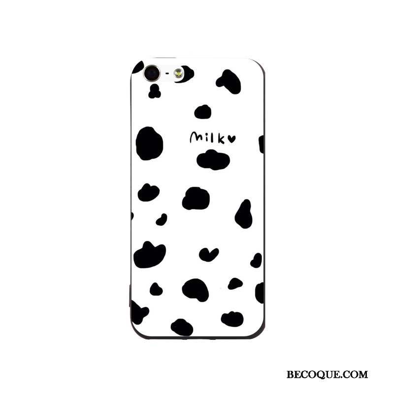 iPhone Se Tendance Dessin Animé Protection Coque De Téléphone Incassable Violet