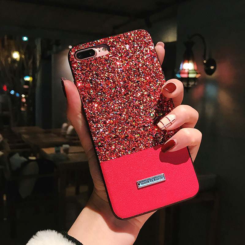 iPhone X Coloré Rose Coque De Téléphone Tendance Incassable Créatif