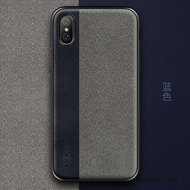 iPhone X Coque De Téléphone Tout Compris Velours Flanelle Daim Fourrure Nouveau