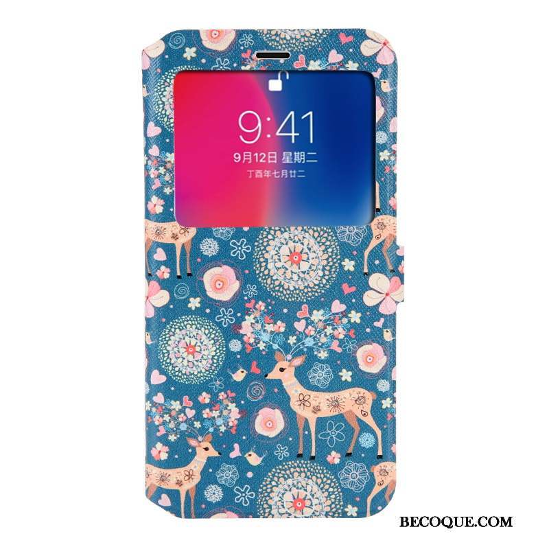 iPhone X Coque De Téléphone Étui Incassable Bleu Tout Compris Protection