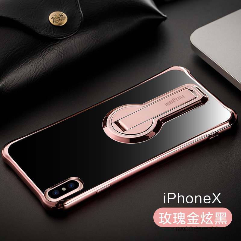 iPhone X Coque Tout Compris Incassable Rouge Support Silicone Nouveau