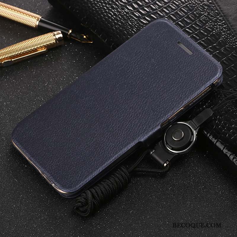 iPhone X Coque Violet Étui Étui En Cuir Nouveau Tout Compris Protection