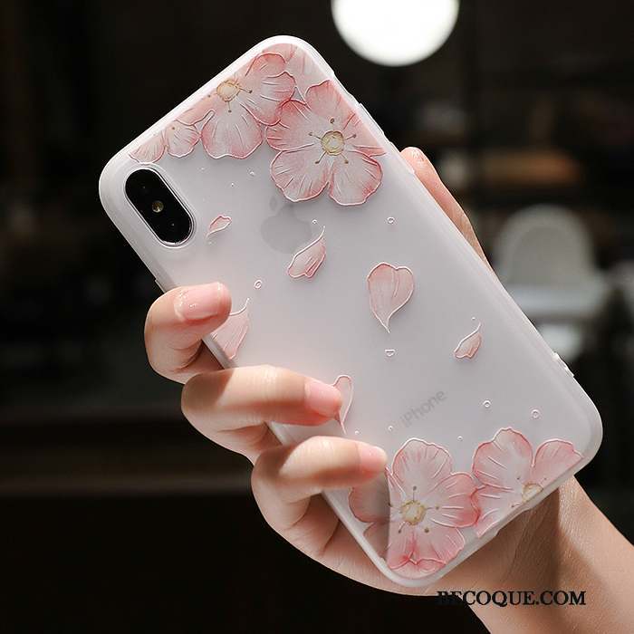 iPhone X Coque Étui Protection Ornements Suspendus Silicone Incassable Tout Compris