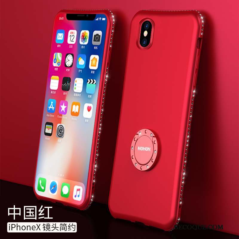 iPhone X Incassable Très Mince Fluide Doux Nouveau Silicone Coque De Téléphone