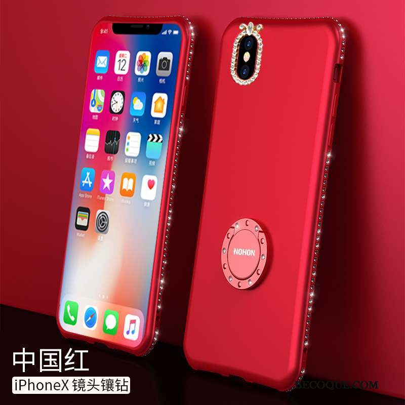 iPhone X Incassable Très Mince Fluide Doux Nouveau Silicone Coque De Téléphone