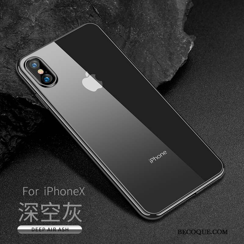 iPhone X Incassable Étui Or Nouveau Coque De Téléphone Silicone